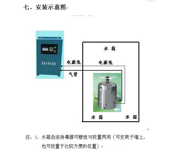 内置式水箱消毒器厂家